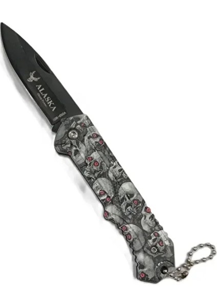 Siyah-Beyaz Kamp Çakısı Mini Boy SDR050-A