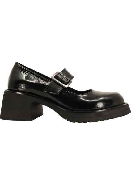 26101158R Rugan Deri Kadın Topuklu Ayakkabı