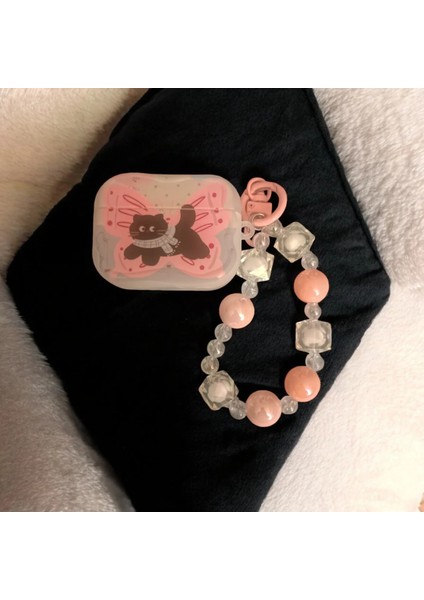 Airpods Sevimli Siyah Kedi Desenli Kılıf Pro 2 fiyatları