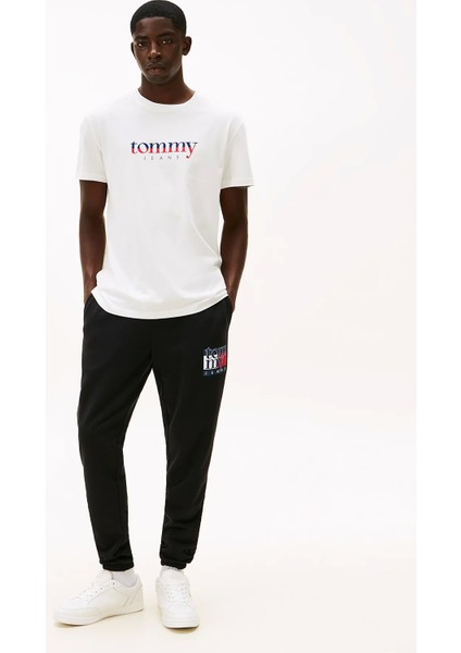 Tjm Slim Rwb Bayrak Desenli Erkek Eşofman Altı DM0DM22094BDS