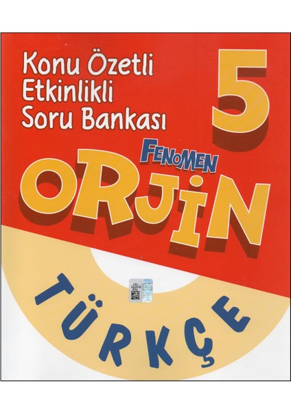 Orjin 5. Sınıf Türkçe Konu Özetli Etkinlikli Soru Bankası