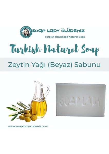 Zeytin Yağı (Beyaz) Sabunu