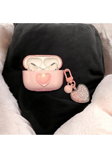Airpods Kabartmalı Kalp Desenli Kılıf Pro 2 fiyatları