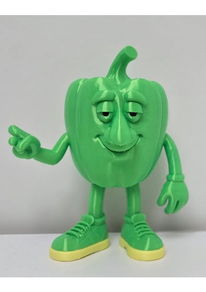 Peppy Da Pepper Figür Oyuncak Brainrot Karakter Figürü 12 cm