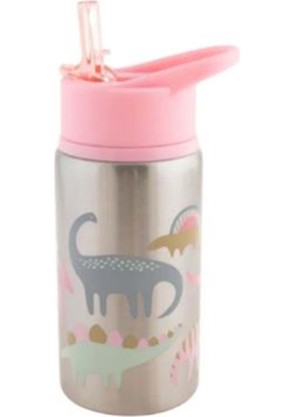 Kız Çocuk Paslanmaz Çelik Suluk Pembe Dinozor - Carter's - Pembe - Standart - SJ117559A-PEMBE-STANDART