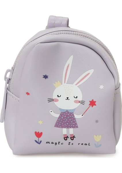 Magıc Rabbıt Bzk 5pr Lila Kız Çocuk Bozuk Para Cüzdanı