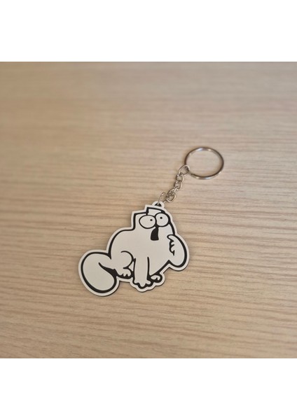 Sevimli Karikatür Kedi Anahtarlık – Dayanıklı, Şık ve Eğlenceli Tasarım modelleri