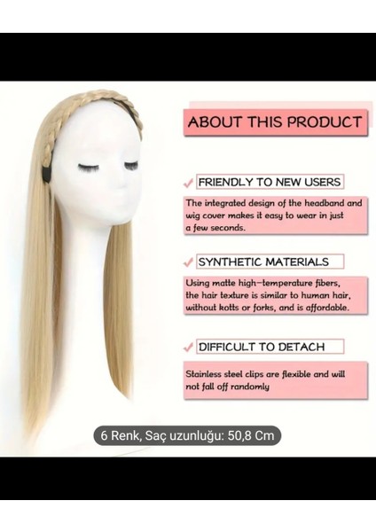 Peruk Sarısaç Tak Çık Ürünler Isıya Dayanıklı Uzun Gür Yeni Nesil Saçlar fiyatları