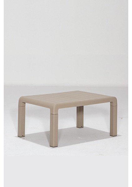 Lara Kahverengi Polipropilen UV Katkılı Bahçe ve Balkon Oturma Takımı – Güneş Işınlarına Dayanıklı Dış Mekan Mobilyası