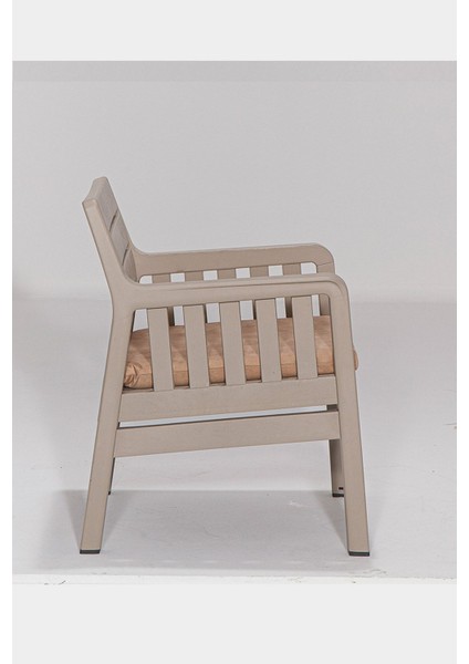 Lara Antrasit Bahçe, Balkon ve Teras Oturma Takımı – UV Korumalı Dayanıklı Polipropilen, Şık ve Modern Tasarım indirimleri