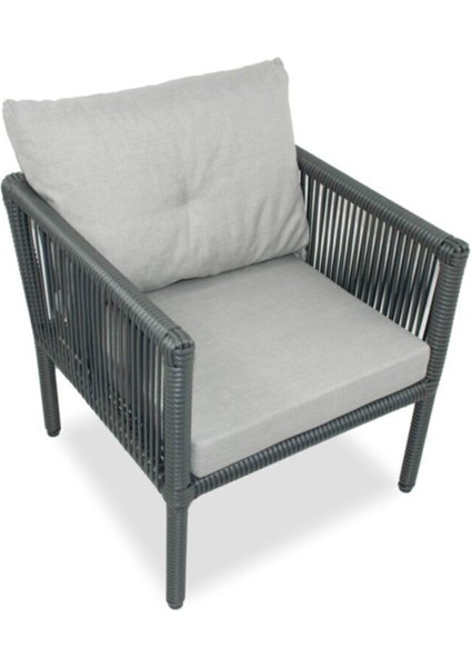 Shangai Deluxe Rattan Bahçe ve Balkon Oturma Takımı – Alüminyum İskeletli, Su ve Leke İtici Taş Gri Kumaşlı, Dayanıklı Şık Tasarım modelleri