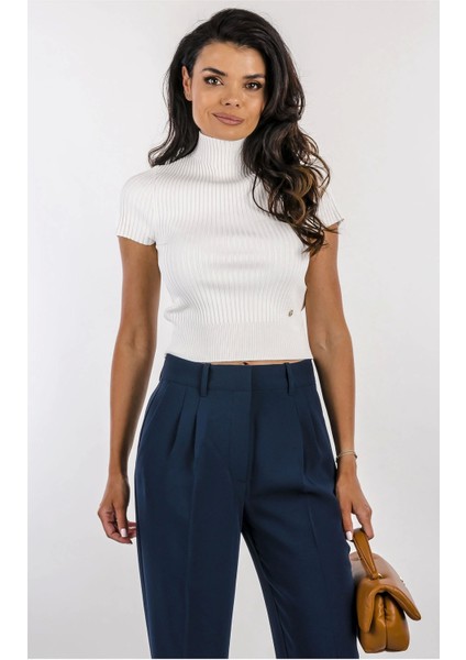 Jayla Kadın Beyaz Triko W5YR04Z0040-G012