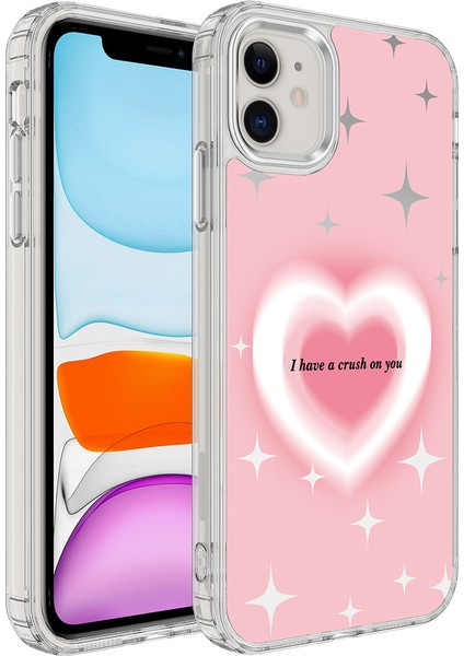 Apple iPhone 12 Kılıf Airbagli Parlak Tasarımlı Mnc Mimbo Kapak-No1