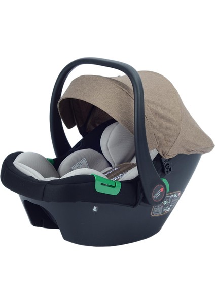 Luxury I-Size Travel Sistem Bebek Arabası 3 In 1 Coffee Rose indirimleri