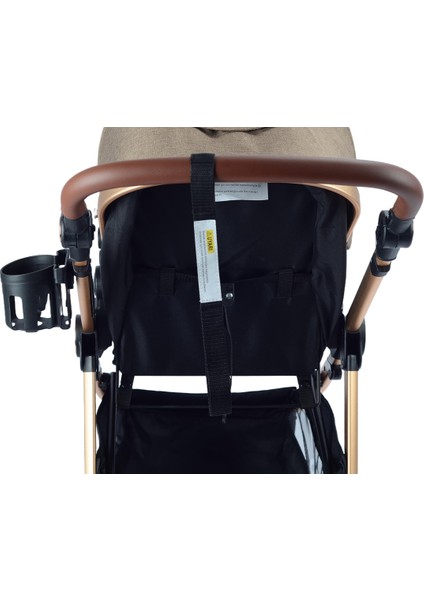 Luxury I-Size Travel Sistem Bebek Arabası 3 In 1 Coffee Rose