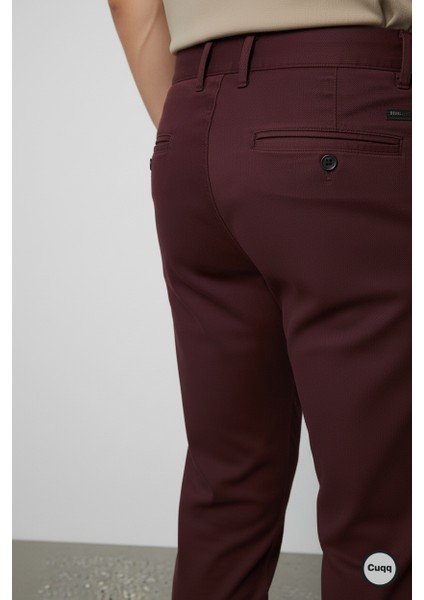 Erkek Italyan Kesim Esnek Likralı Kumaş Pantolon – Şık, Rahat ve Günlük Kullanıma Uygun