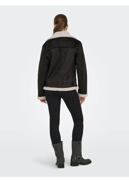 Onlnewdiana Life Aviator Kahverengi Kadın Mont 15304775 fırsatları