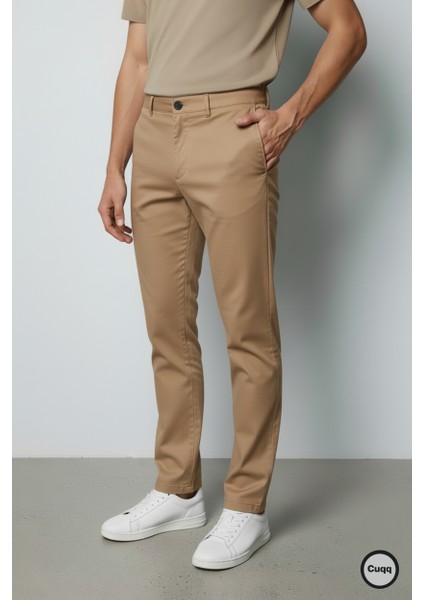 Erkek Italyan Kesim Esnek Likralı Kumaş Pantolon – Şık, Rahat ve Günlük Kullanıma Uygun