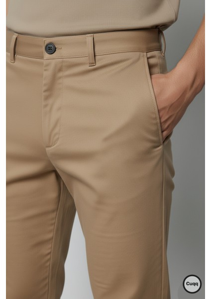 Erkek Italyan Kesim Esnek Likralı Kumaş Pantolon – Şık, Rahat ve Günlük Kullanıma Uygun