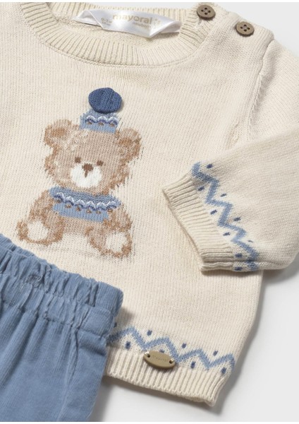 Newborn Erkek Bebek Kazak ve Pantolon Set fırsatları