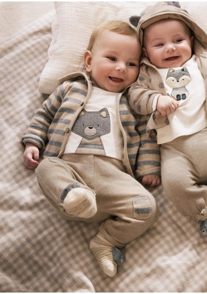 Newborn Erkek Bebek Eşofman Takım