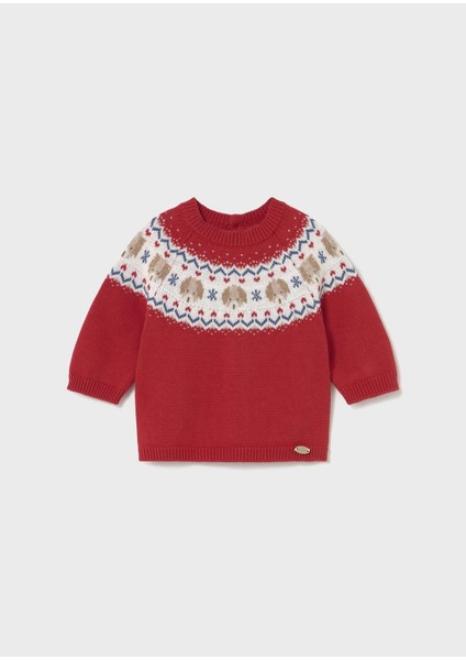 Newborn Erkek Bebek Pamuklu Kazak