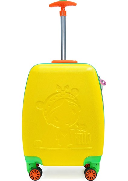 Disney Serisi 410 Sarı Kız Çocuk Valizi
