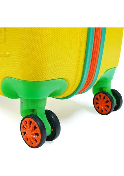 Disney Serisi 410 Sarı Kız Çocuk Valizi