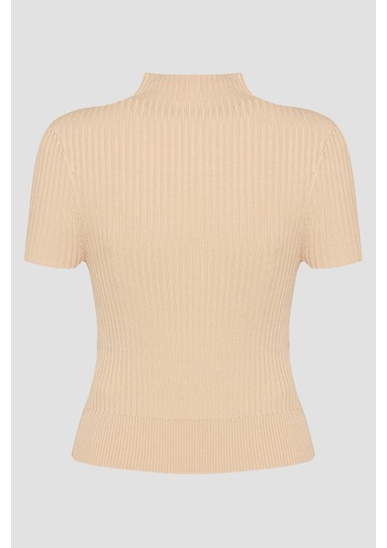 Jayla Kadın Kahverengi Triko W5YR04Z0040-G1L7 modelleri