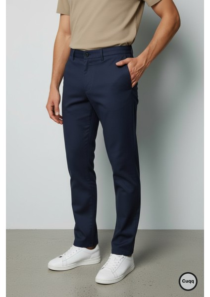 Erkek Italyan Kesim Esnek Likralı Kumaş Pantolon – Şık, Rahat ve Günlük Kullanıma Uygun