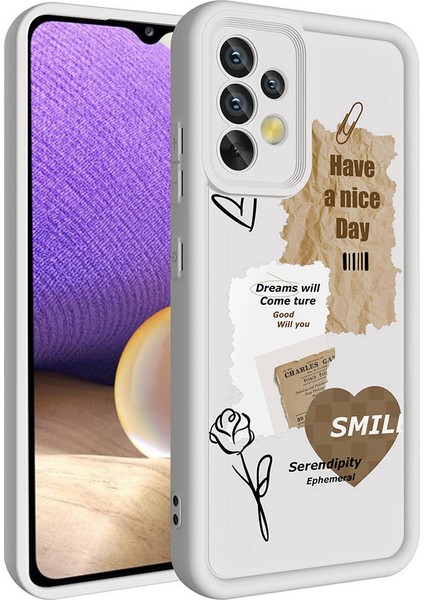 Galaxy A32 4g Kılıf Kamera Korumalı Baskılı Arka Yüzey Mnc Klas Kapak-Siyah fiyatları