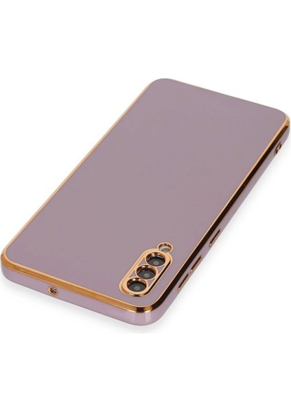 Samsung Galaxy A50 Kılıf Volet Silikon - Mor - VB5002-7553 fırsatları
