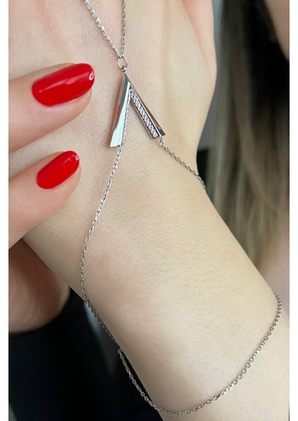 925 Ayar Gümüş V Şahmeran - 45098401