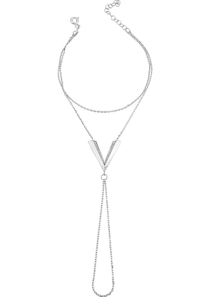 925 Ayar Gümüş V Şahmeran - 45098401 fiyatları