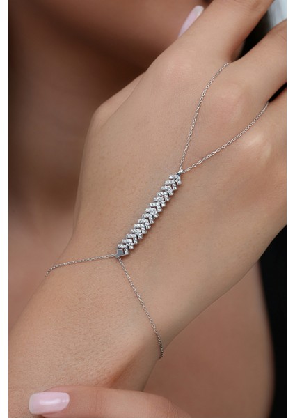 925 Ayar Gümüş V Çavuş Model Su Yolu Şahmeran - 45103600