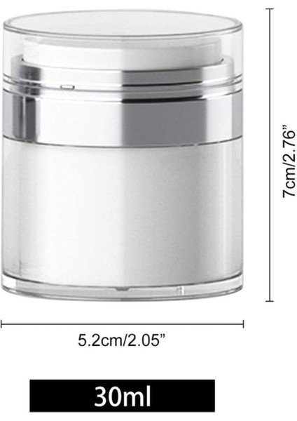 Mithra Life Hava Geçirmez Pompalı Doldurulabilir Krem Losyon Fondoten Kutusu Şişesi MIT1218 fırsatları