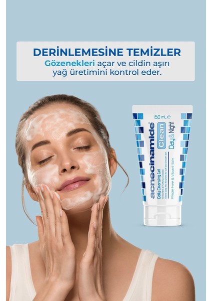 Yüz Temizleme Jeli 150 ml – Yağlı ve Akneye Eğilimli Ciltler İçin Hassas ve Etkili Temizlik fırsatları