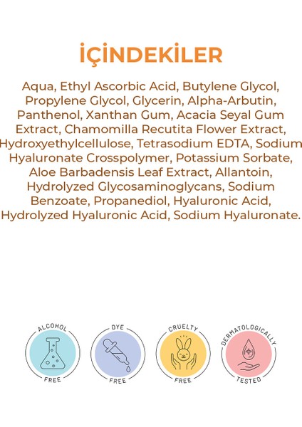 C Vitamini ve Kolajenli Aydınlatıcı Leke Karşıtı Yüz Serumu – Tüm Cilt Tiplerine Uygun 30 ml