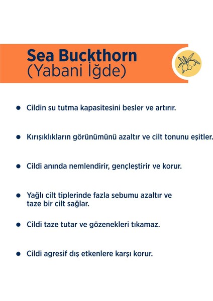 Yüz Temizleme Jeli 250 ml – Karma ve Yağlı Ciltler için Deniz İğdesi ve C+ Vitamini ile Derin Temizlik fırsatları