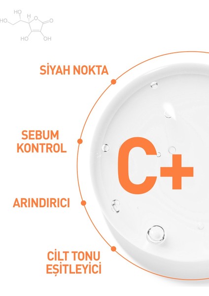 Yüz Temizleme Jeli 250 ml – Karma ve Yağlı Ciltler için Deniz İğdesi ve C+ Vitamini ile Derin Temizlik