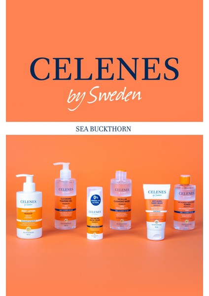 Yüz Temizleme Jeli 250 ml – Karma ve Yağlı Ciltler için Deniz İğdesi ve C+ Vitamini ile Derin Temizlik