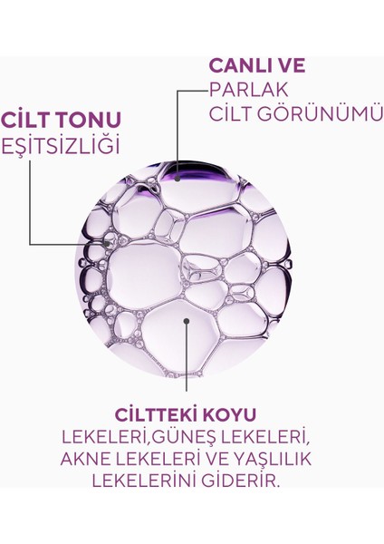 Glutatyonlu Leke Karşıtı ve Aydınlatıcı Cilt Serumu 30 ml – Tüm Cilt Tipleri İçin Yoğun Bakım