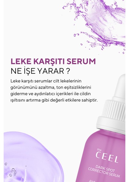 Glutatyonlu Leke Karşıtı ve Aydınlatıcı Cilt Serumu 30 ml – Tüm Cilt Tipleri İçin Yoğun Bakım