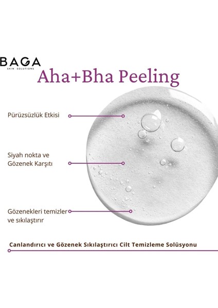AHA+BHA Peeling Etkili Bitki Özlü Canlandırıcı Cilt Temizleme Solüsyonu 200 ml – Tüm Cilt Tiplerine Uygun modelleri