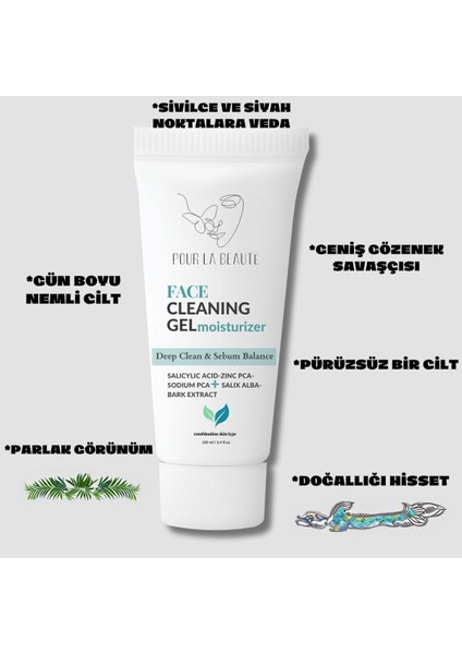 Salisilik Asitli Yüz Temizleme Jeli – Derin Temizlik ve Sebum Dengesi, Akne ve Siyah Nokta Karşıtı, Tüm Cilt Tiplerine Uygun fırsatları