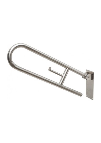 Wc Klozet Yanı Kağıtlıklı Parlak Hareketli Mafsallı Engelli Tutunma Barı Q32 Çapında Paslanmaz fiyatları