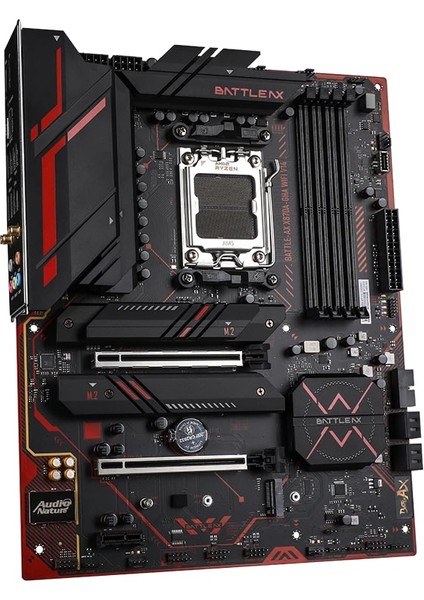 Battle-Ax X870A-GHA Wıfı V14 Ddr5 7600MHZ Atx Am5 Gaming (Oyuncu) Anakart fiyatları