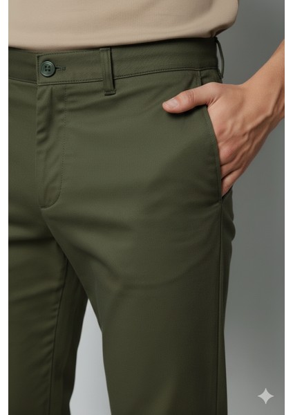 Erkek Italyan Kesim Esnek Likralı Kumaş Pantolon – Şık, Rahat ve Günlük Kullanıma Uygun indirimleri