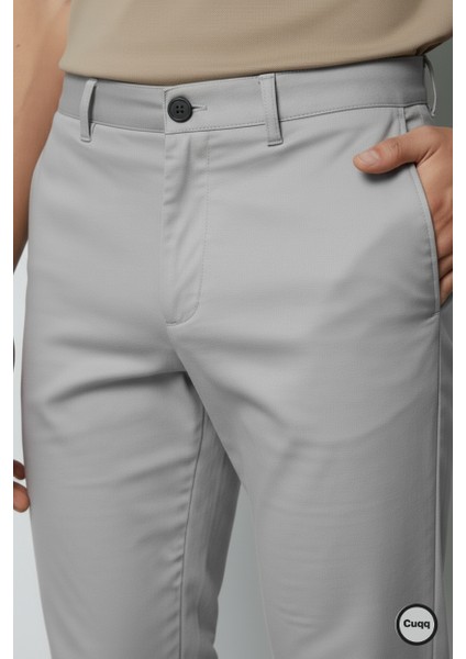 Erkek Italyan Kesim Esnek Likralı Kumaş Pantolon – Şık, Rahat ve Günlük Kullanıma Uygun