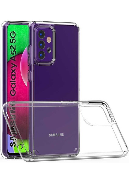 Galaxy A52 Kılıf Mnc Coss Kapak-Renksiz